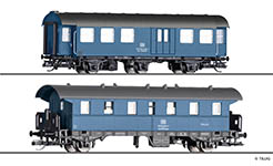 TILLIG Modellbahnen 502604 - TT - Bauzugwagen-Set der DB, Ep.IV (Tillig TT-Club)